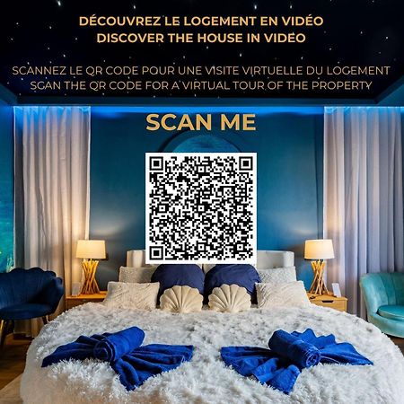 Lit Rond Tres Grand Et Confortable - Garage Possible Ou Parking Gratuit Rue - Gare 2 Min Et Ville 4 Min En Tram - Ciel Etoile - Netflix Videoprojecteur - Luxe Et Evasion สตราสบูร์ก ภายนอก รูปภาพ