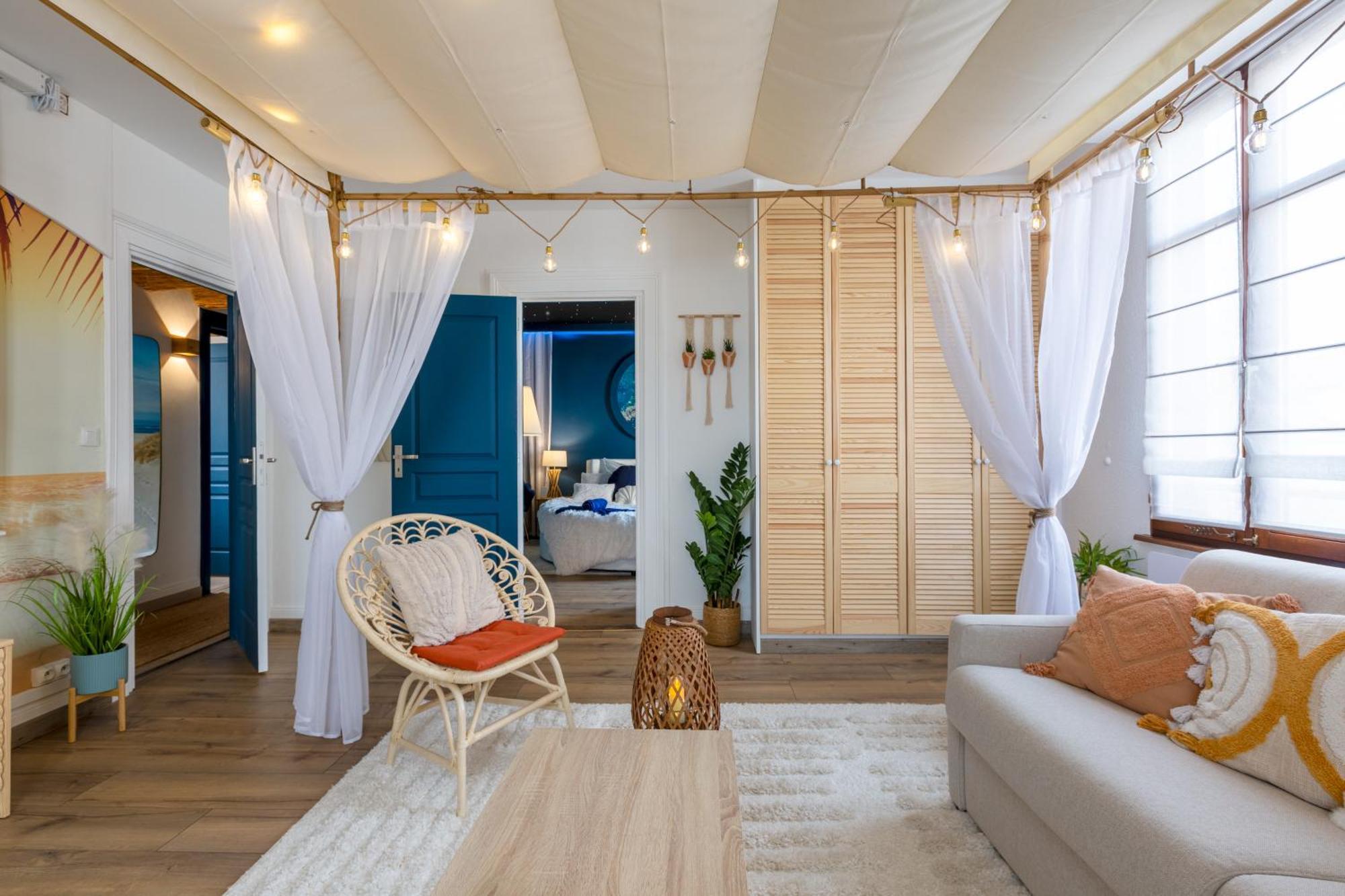 Lit Rond Tres Grand Et Confortable - Garage Possible Ou Parking Gratuit Rue - Gare 2 Min Et Ville 4 Min En Tram - Ciel Etoile - Netflix Videoprojecteur - Luxe Et Evasion สตราสบูร์ก ภายนอก รูปภาพ